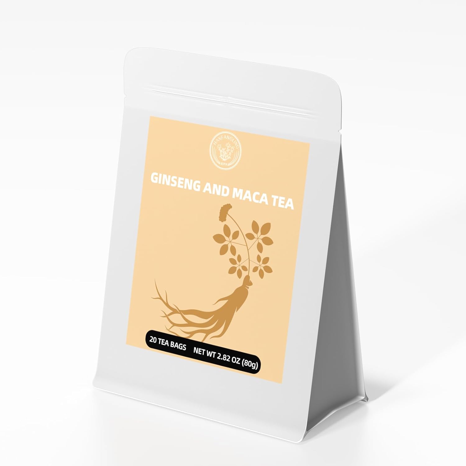 HANGFANGLING Ginseng and Maca Tea, Increase Stamina,Promote Blood Circulation, E...