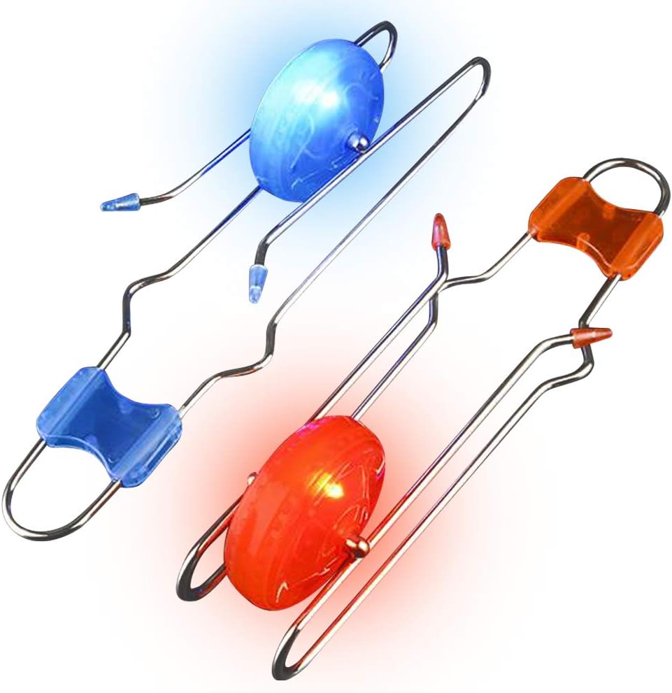 ArtCreativity Retro Light Up Gyro Wheels Toy- 2, 8...