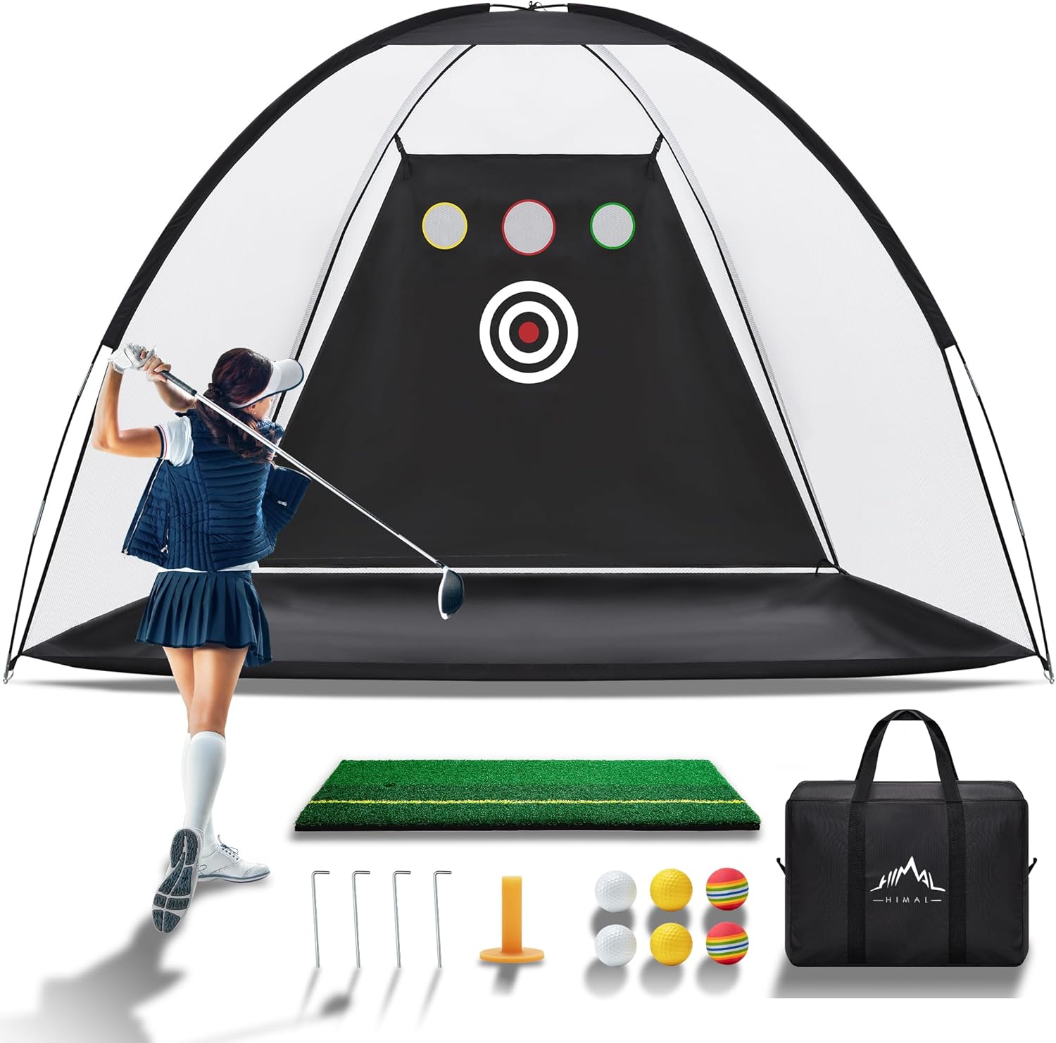Himal Outdoors Golf Practice Net, Golf Net Backyard Driving, Golf Driving Range,...