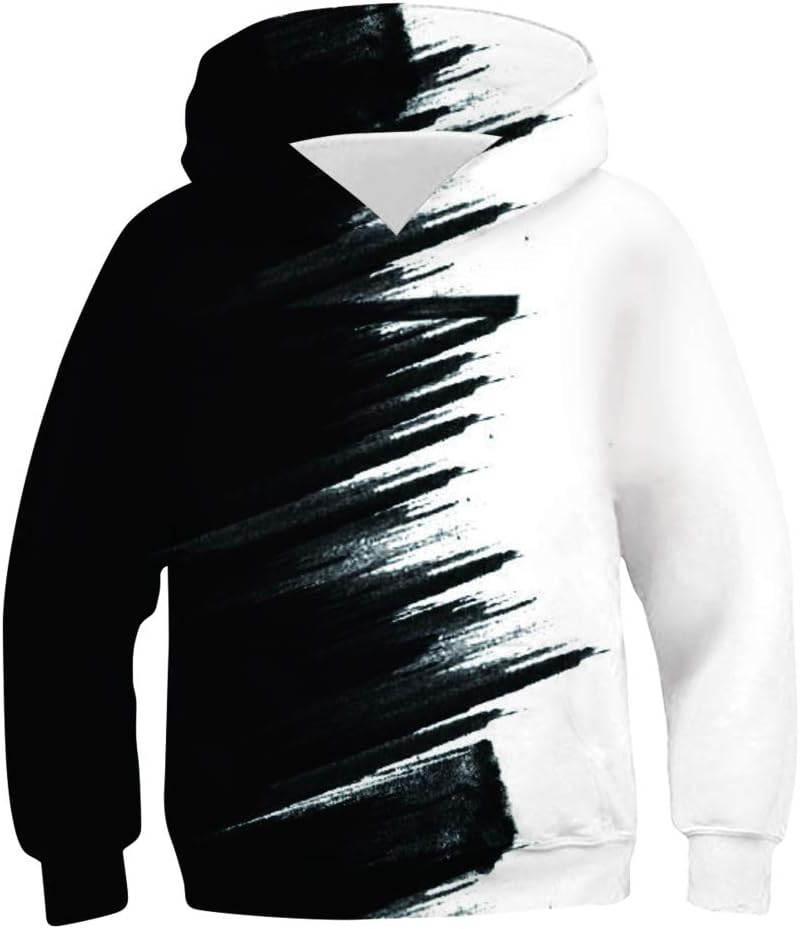 uideazone Boys Hoodies for Kids 3D Graphic Printed Hooded Sweatshirt Pullover Ho...