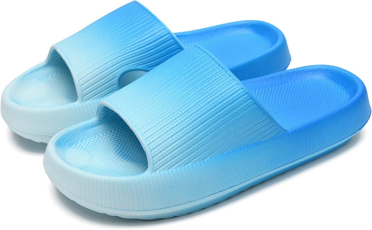 rosyclo Cloud Slippers for Women and Men, Pillow House Slippers Shower Shoes Ind...