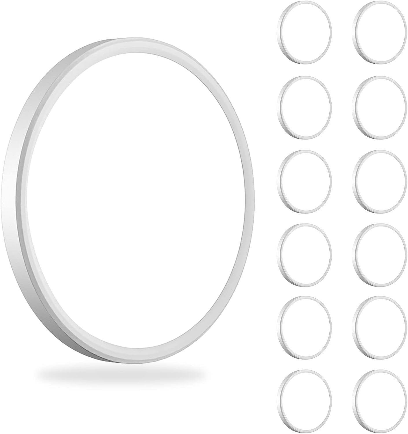 12Pack 3200lm LED Flush Mount Ceiling Light, Super Slim 12 inch LED Ceiling Ligh...