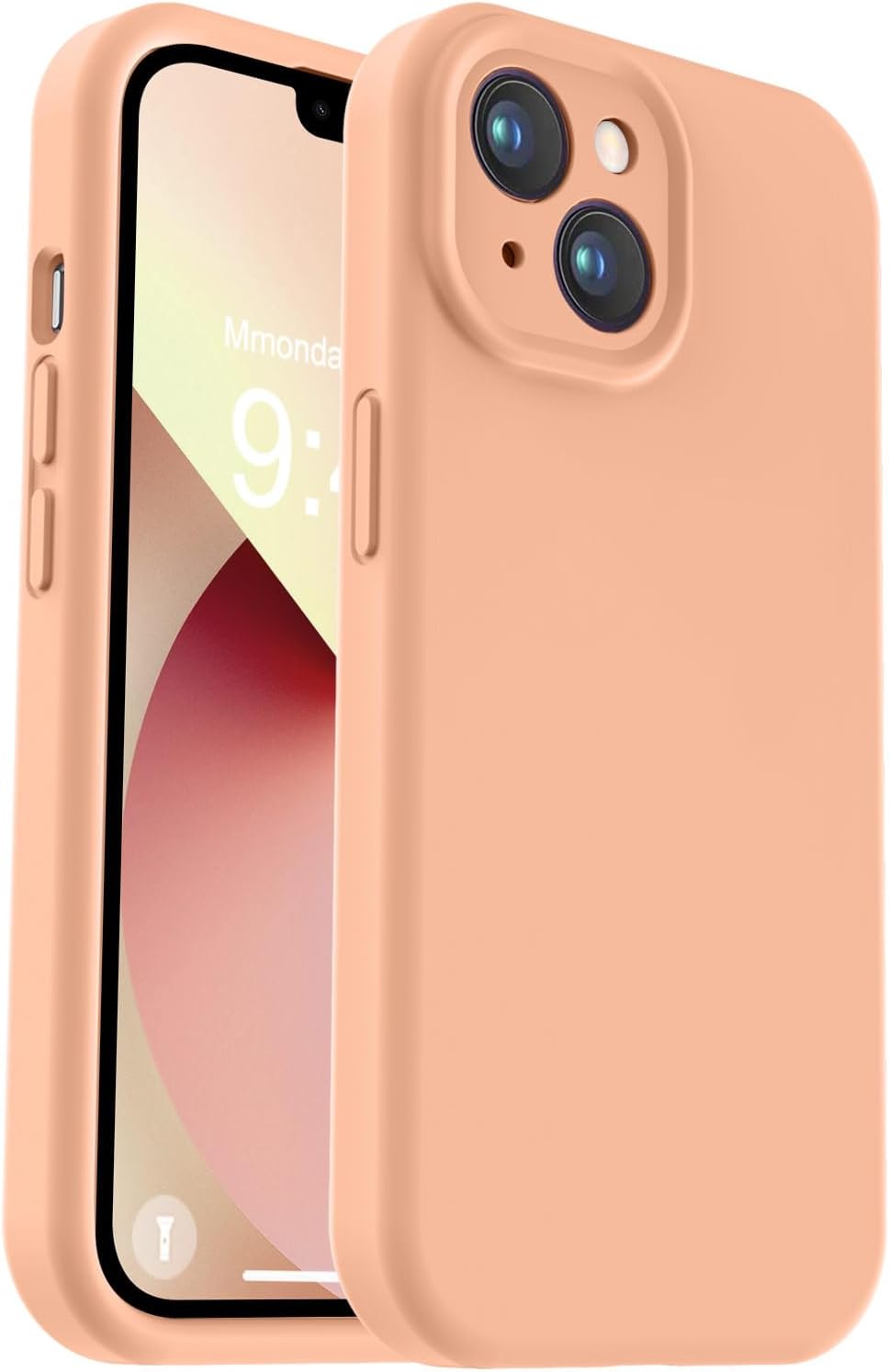 Vooii Compatible with iPhone 13 Case, Liquid Silicone Upgrade [Camera Protection...