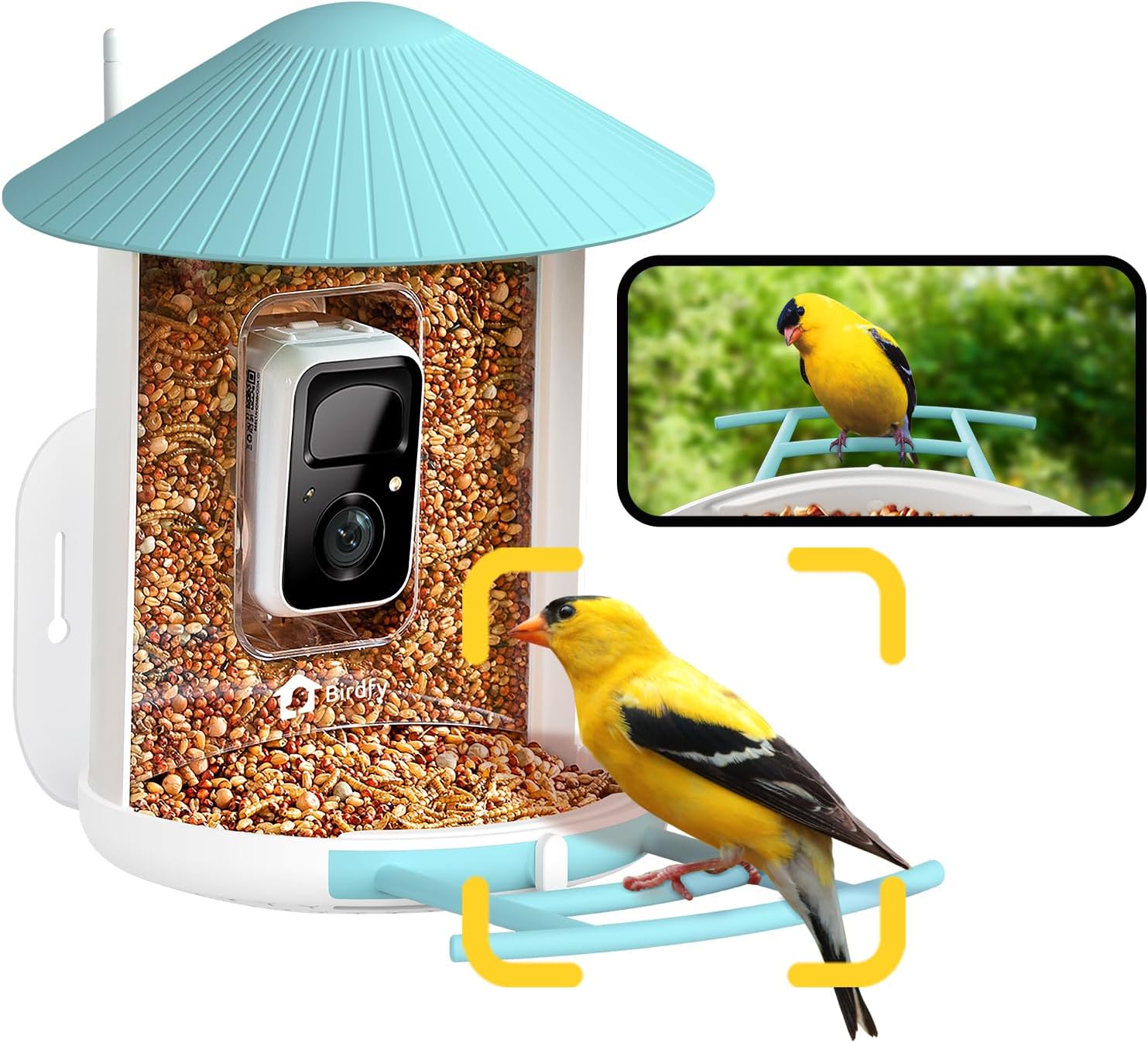 NETVUE by Birdfy AI Smart Bird Feeder with Camera,...