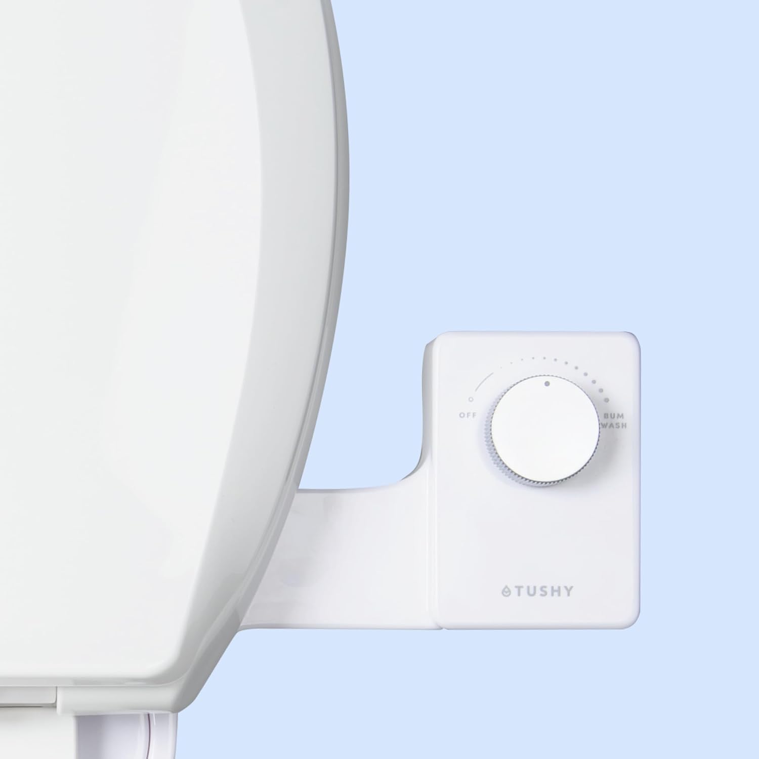 TUSHY Fresh Bidet: Ultra Slim Toilet Seat Attachment (Non-Electric Self-Cleaning...