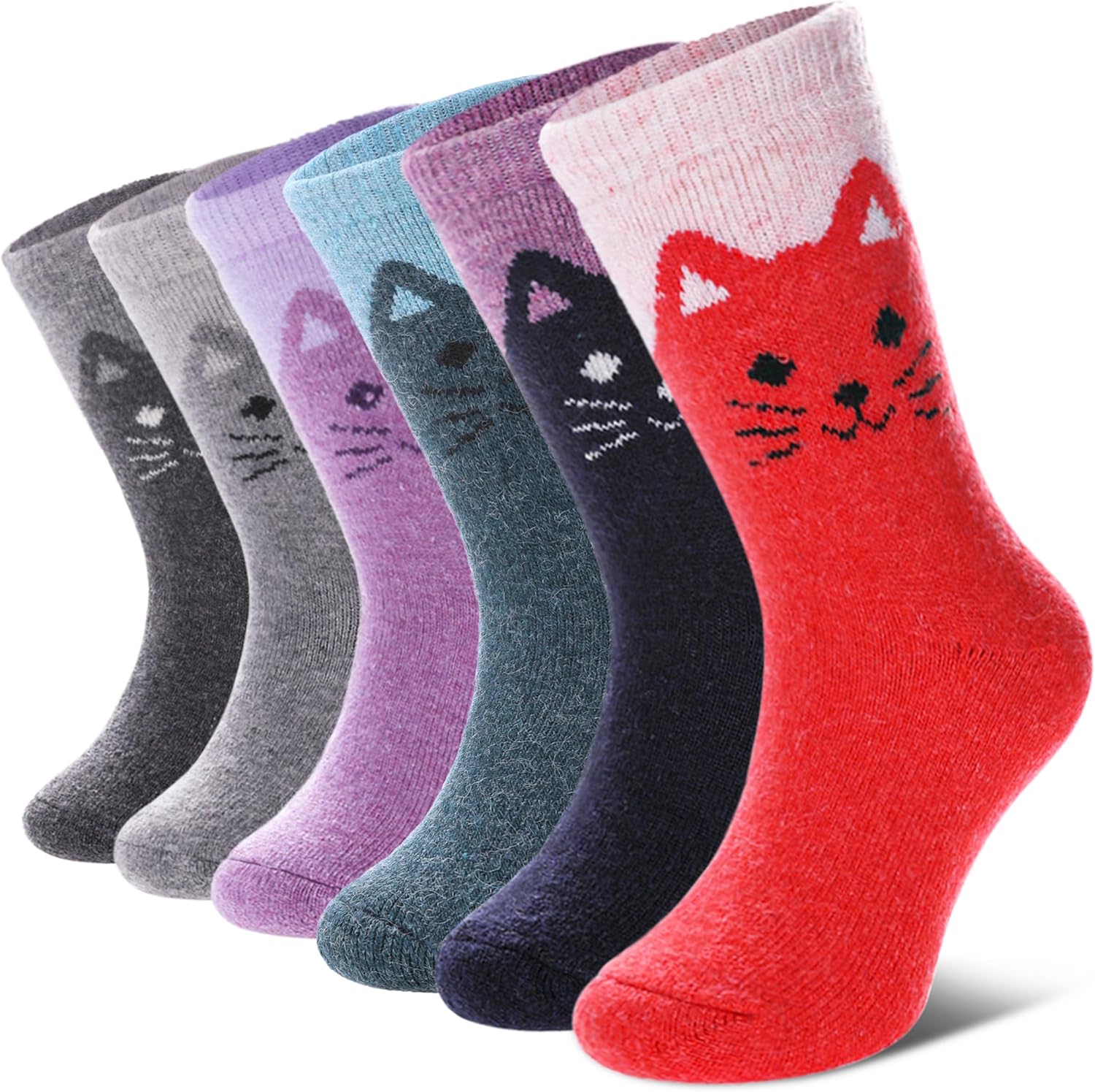 DYW Kids Merino Wool Hiking Socks Toddlers Boys Girls Winter Warm Thick Thermal...