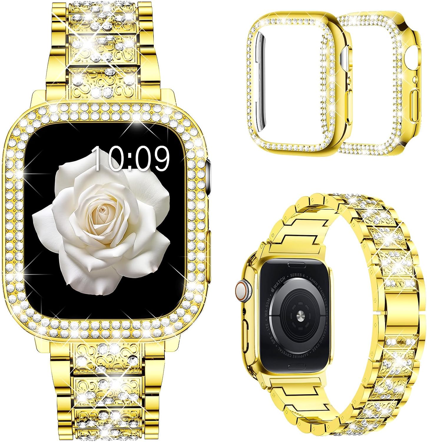 Mosonio Compatible with Apple Watch Band 38mm 40mm 41mm 42mm 44mm 45mm 46mm 49mm...