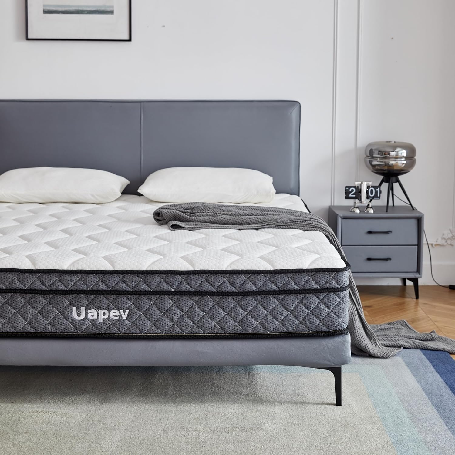 Queen Mattress,12inch Thickness Mattress in A Box,Memory Foam Hybrid Mattress,wi...