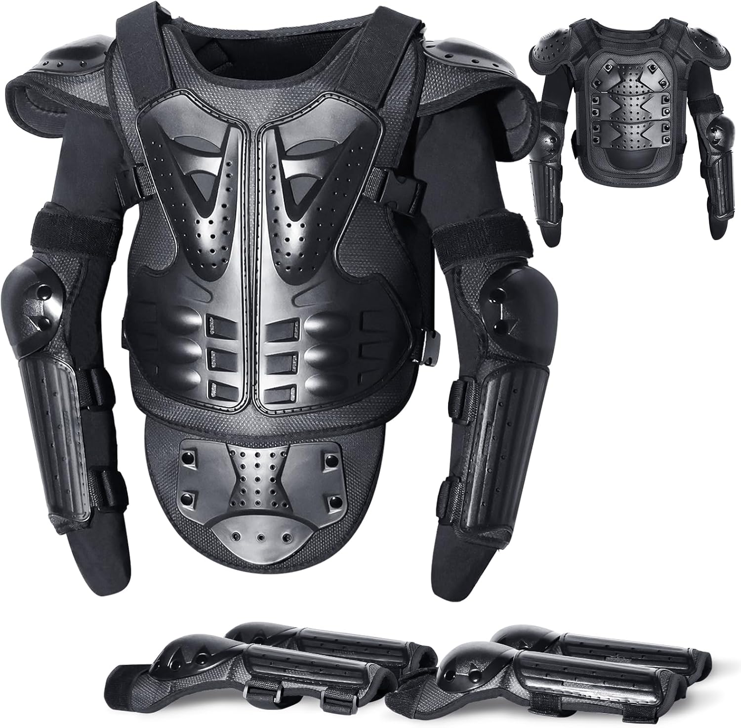 StarknightMT Upgraded Kids Motorcycle Armor Suit Teen Dirt Bike Gear Riding Prot...