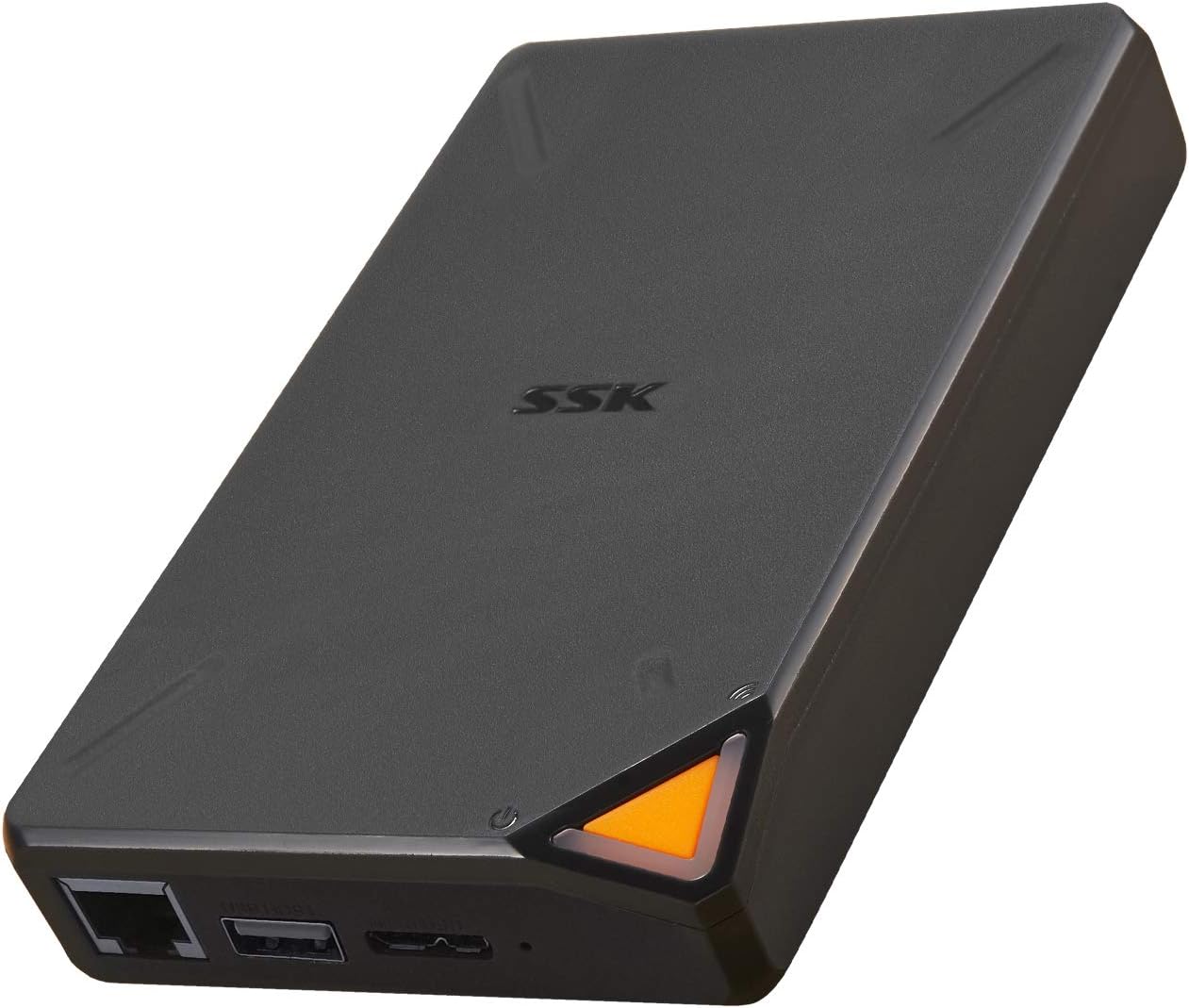 SSK 2TB Portable External Wireless Hard Drive with Own Wi-Fi Hotspot, Personal C...