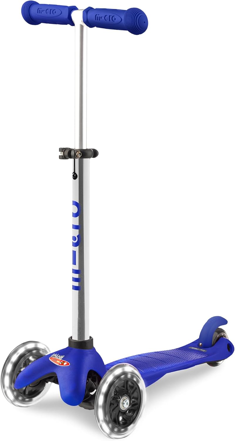 Micro Scooters | Mini Micro Plus LED Children's Scooter | Handlebar Adjustable |...