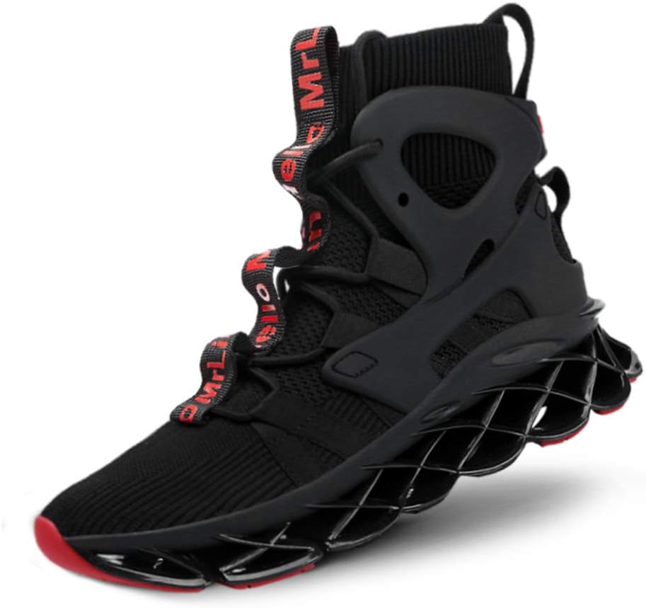 Hello MrLin Men's Running Shoes Non Slip Athletic Tennis Walking Blade Type Snea...