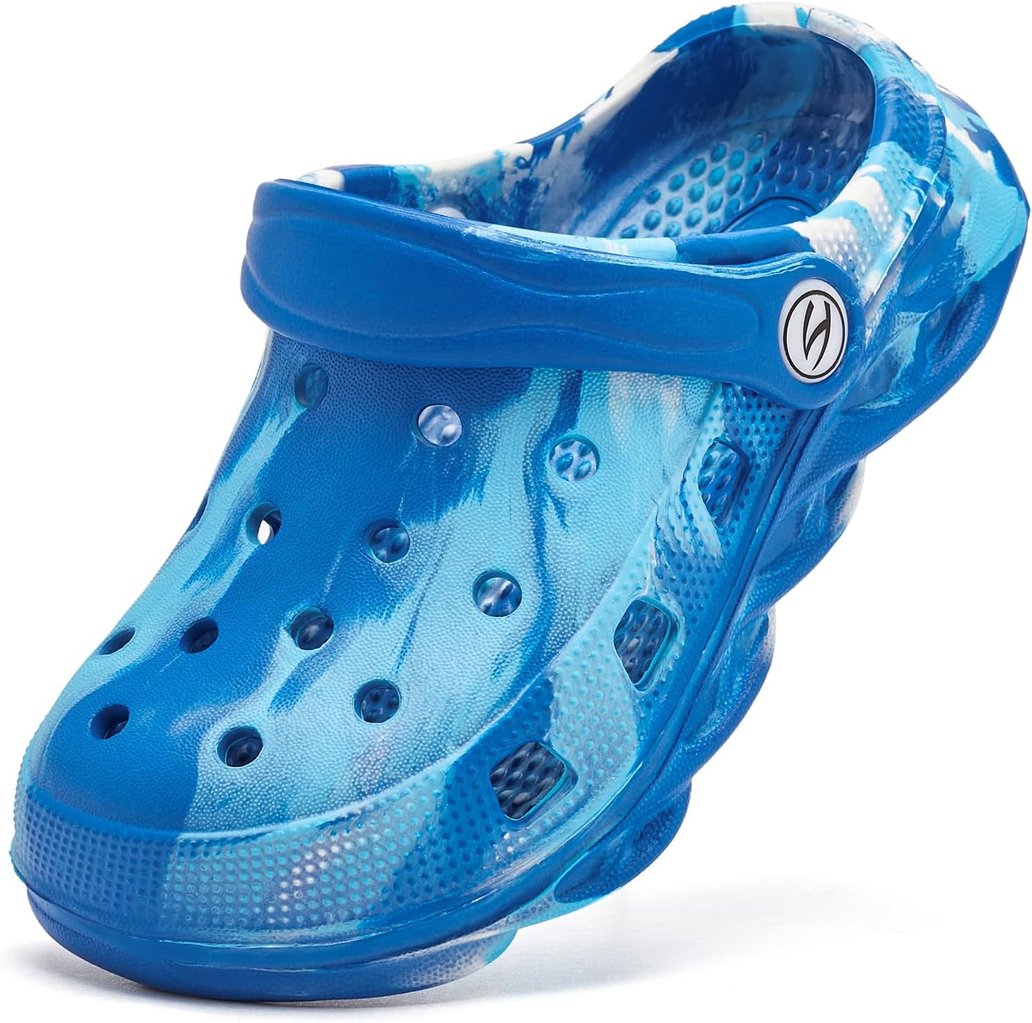 HOBIBEAR Boys and Girls Classic Graphic Garden Clogs Slip on Water Shoes(Toddler...