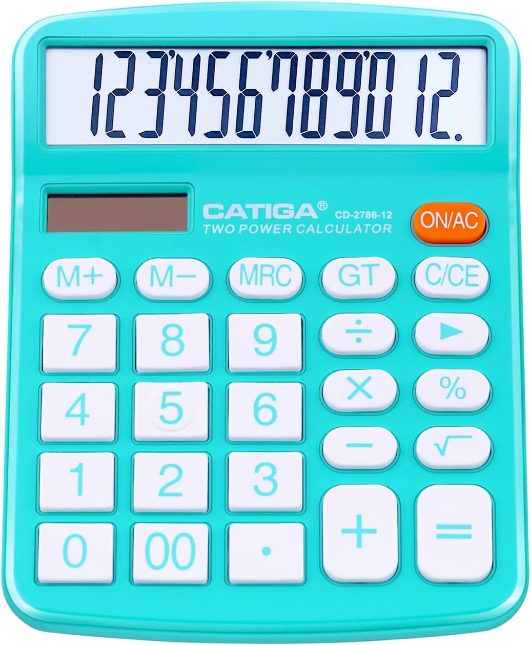 CATIGA Desktop Calculator 12 Digit with Large LCD Display and Sensitive Button,...
