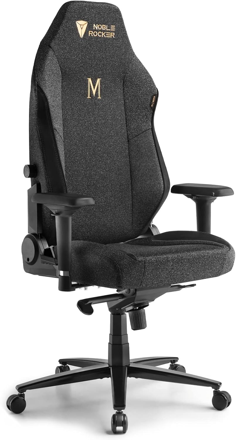 Gaming Chair Ergonomic PC Game Chair- Lumbar Support Headrest 4D Armrests Comput...