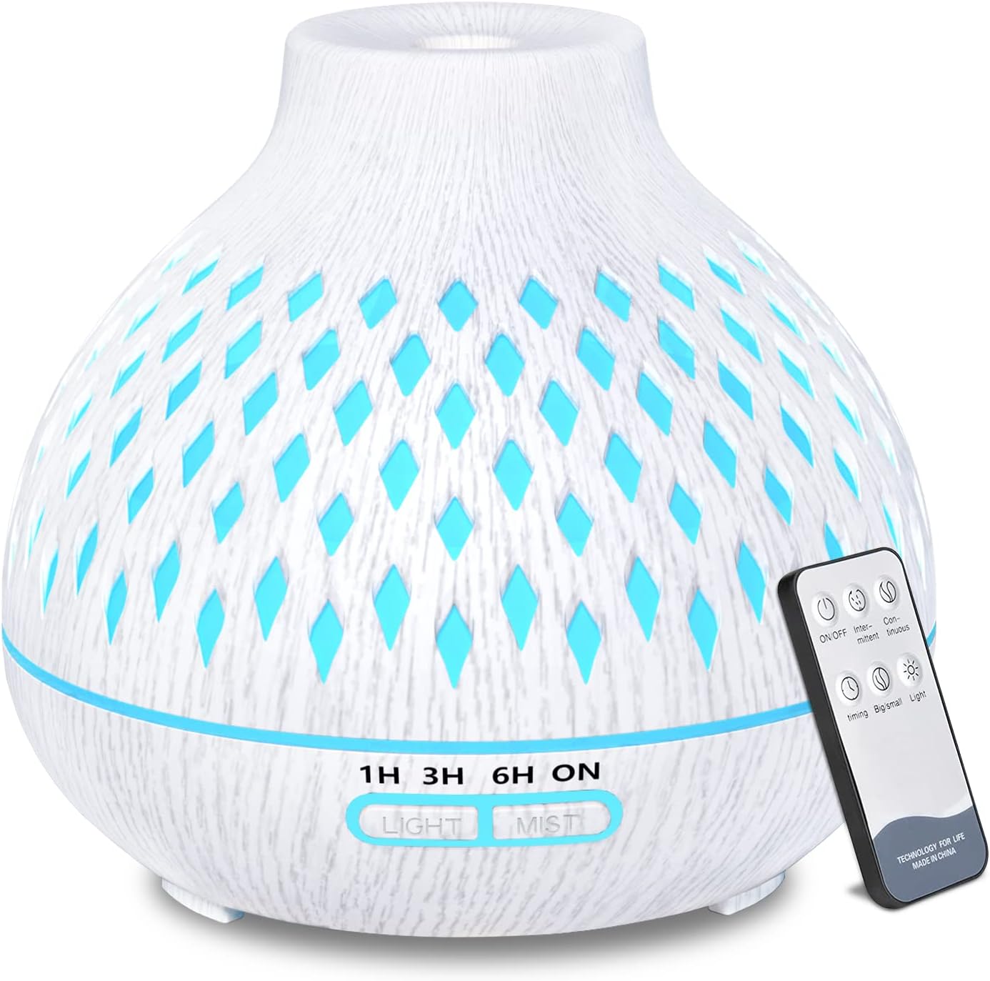 SPLITSKY 400ML Essential Oil Diffuser, Large Room Cold Fog Air Scent Diffuser, H...