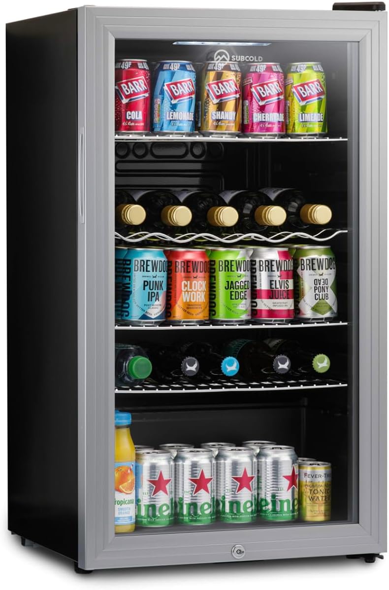Subcold Super85 LED - Under-Counter Fridge | 85L Beer, Wine & Drinks Fridge | LE...