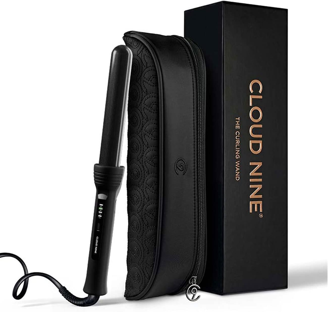CLOUD NINE The Curling Wand Hair Curler | Styling Tool Variable Temperature Cont...