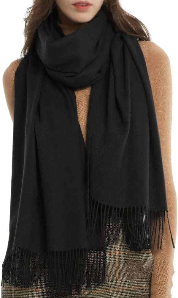 FURTALK Womens Cashmere Scarf Pashmina Shawl and Wraps Large Scarf for Women UK...