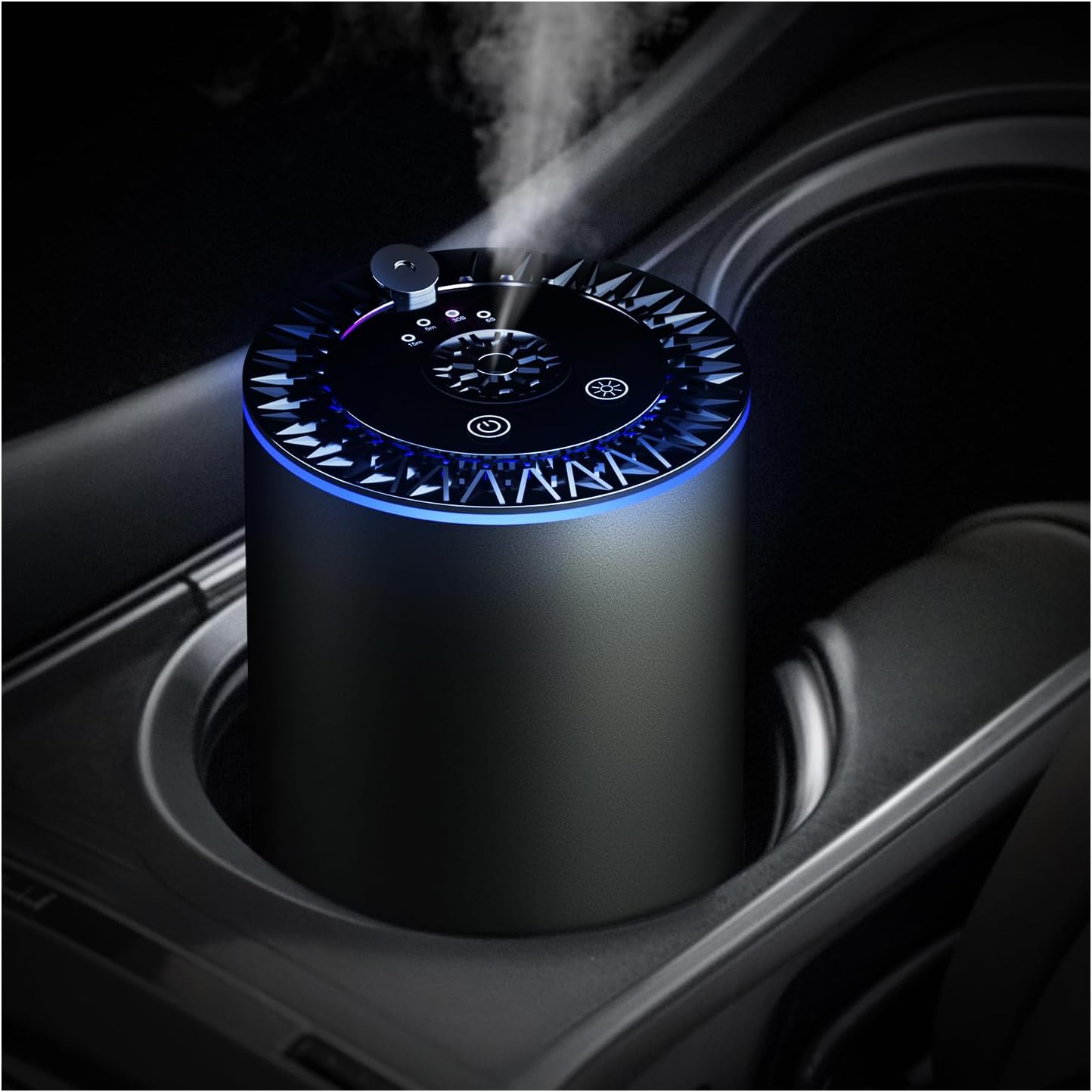 SALKING Smart Car Air Freshener, Waterless Ultrasonic Car Aroma Diffuser, Auto O...