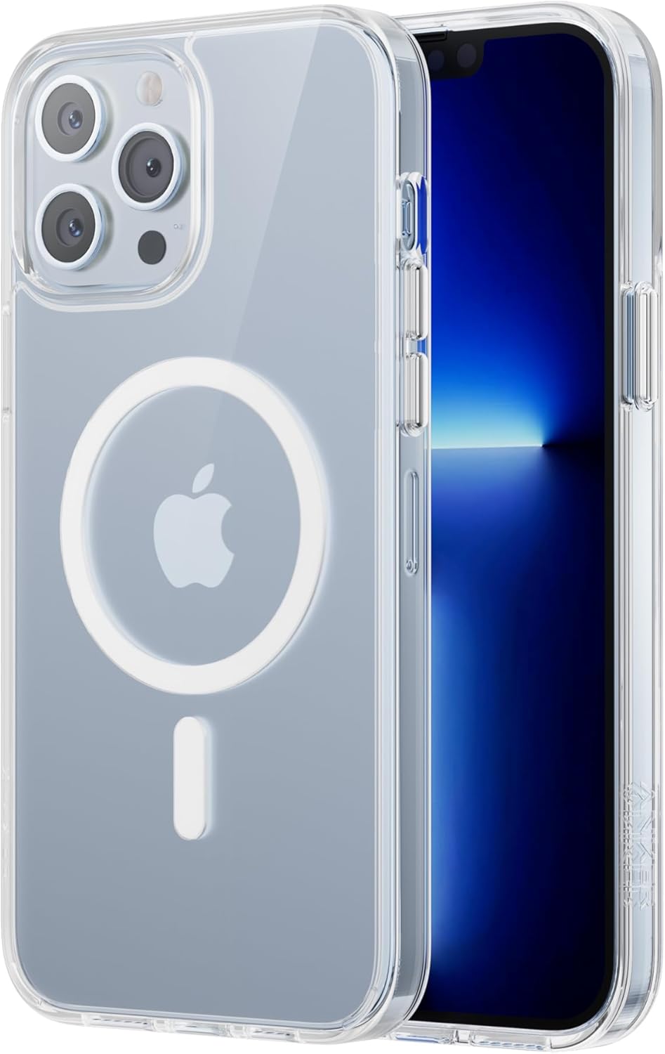 Anker MagGo Clear Magnetic Phone Case for iPhone 13 Pro Max, Ultra-Slim and Dura...