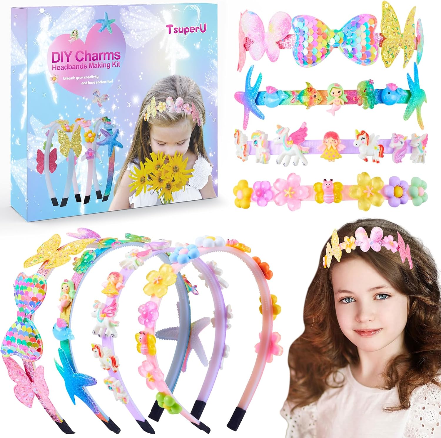 Girls Gifts Craft Kits for Kids Toys-Gifts for Girls Toys Age 5-12 Years Old Hai...