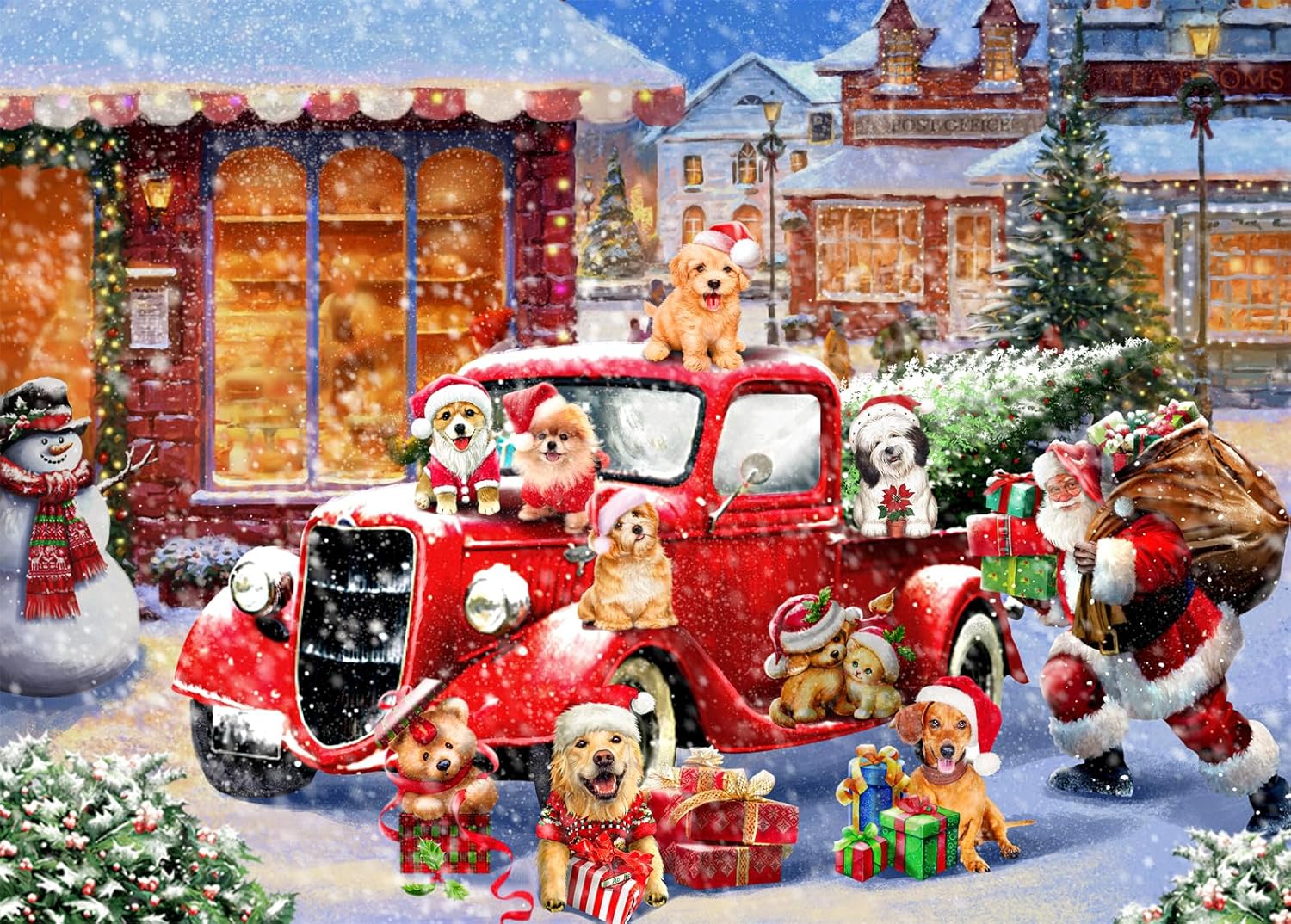 Christmas Jigsaw Puzzles for Adults 1000 Christmas Jigsaws 1000 Pieces for Adult...