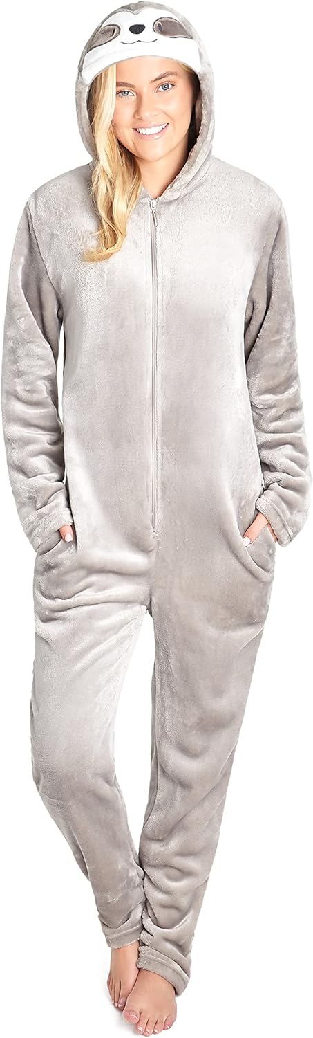 CityComfort Onesies for Women Soft Comfy Fleece Pyjamas Nightwear for Women Fluf...
