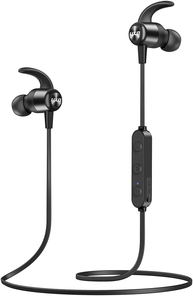 UXD Bluetooth Headphones, Upgraded Wireless Headphones with CVC8.0 Mic, 20Hrs Pl...