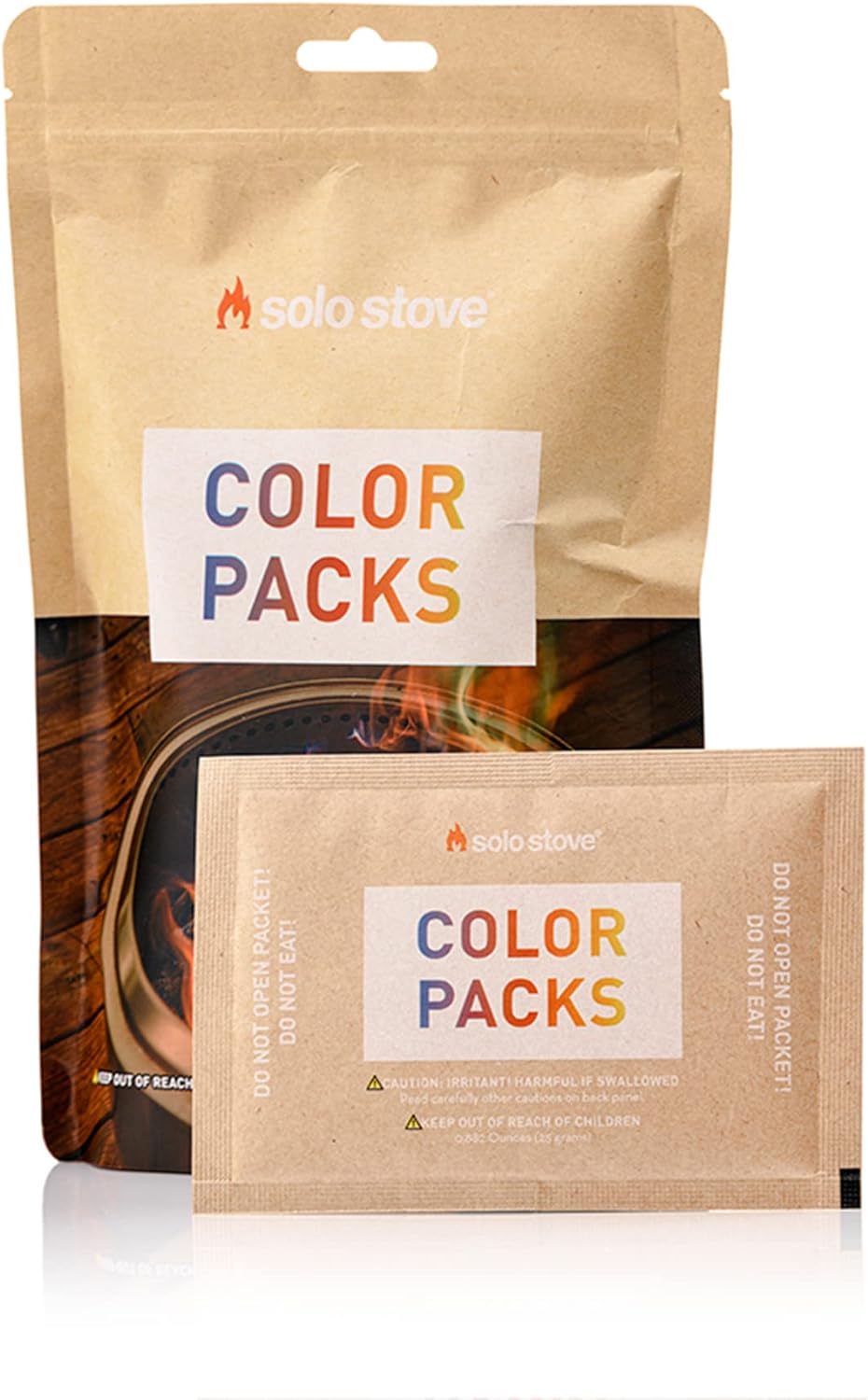 Solo Stove Color Pack, 10 Color Changing Fire Packets | Adds Magic Fire Colorful...