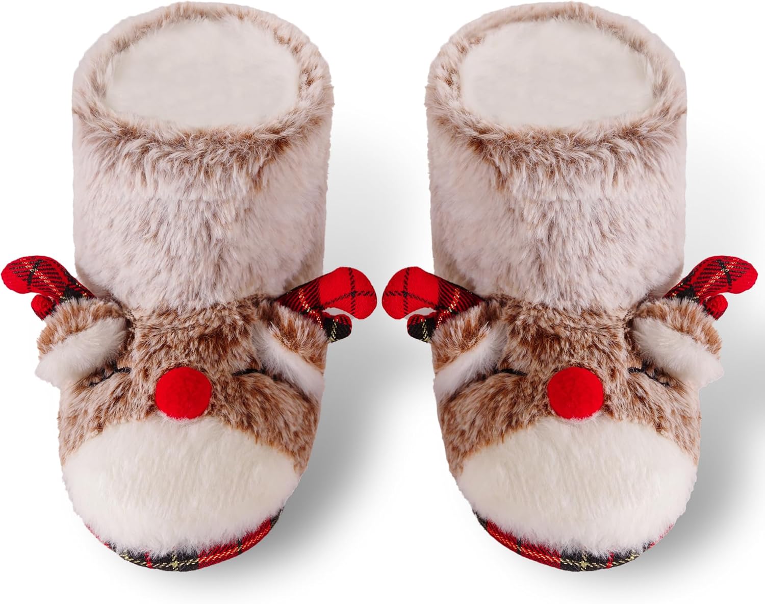 Dream Bridge Girls Booties Unicorn Kids Slippers Boots Rainbow with Colorful War...