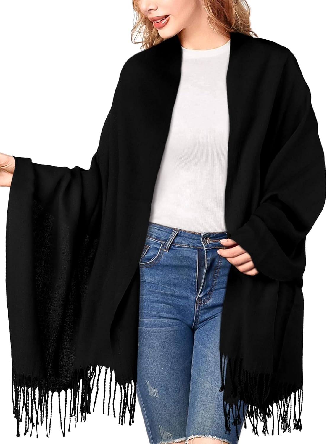 ECOMBOS Scarfs for Women - Pashmina Shawls and Wraps for Evening Dresses Wedding...