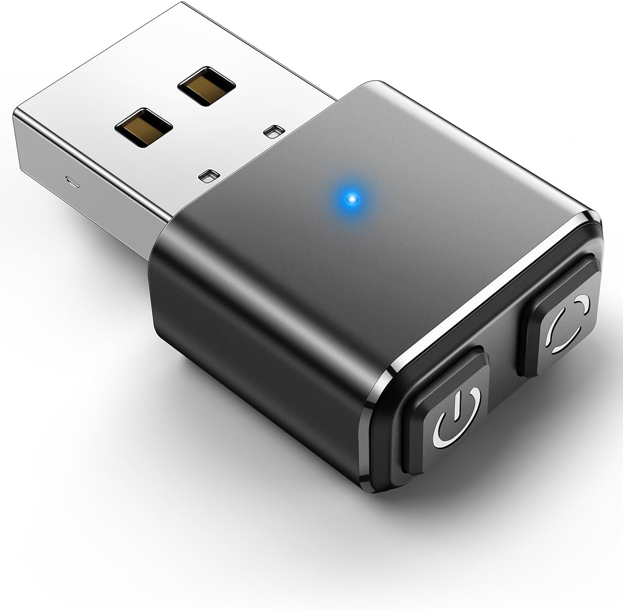 meatanty Metal Mouse Jiggler Undetectable, Keeps Computer/Laptop Awake, USB Mous...