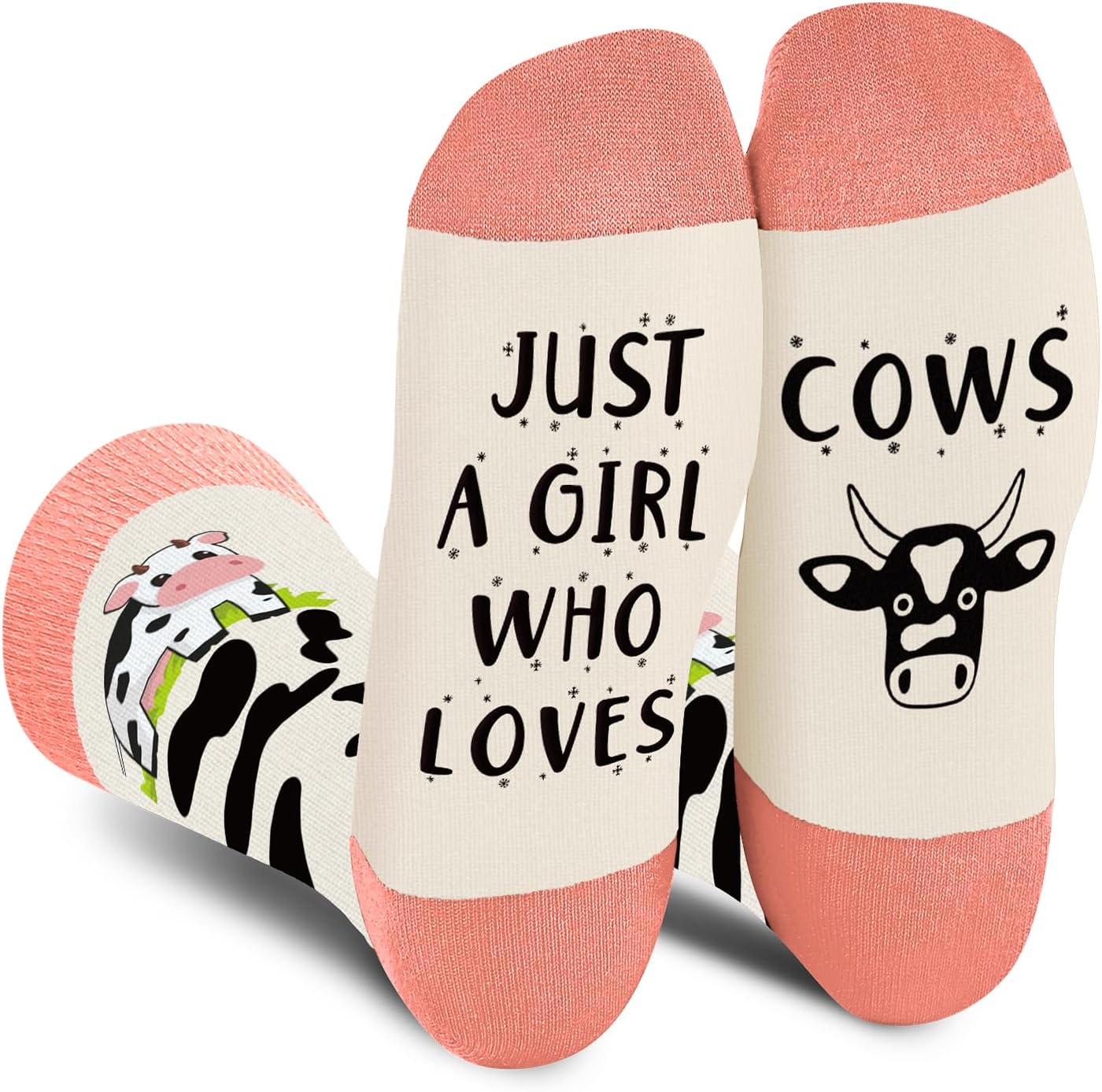 Funny Animal Socks Women - Just A Girl Who Loves - Fun Gifts Novelty Funky Silly...
