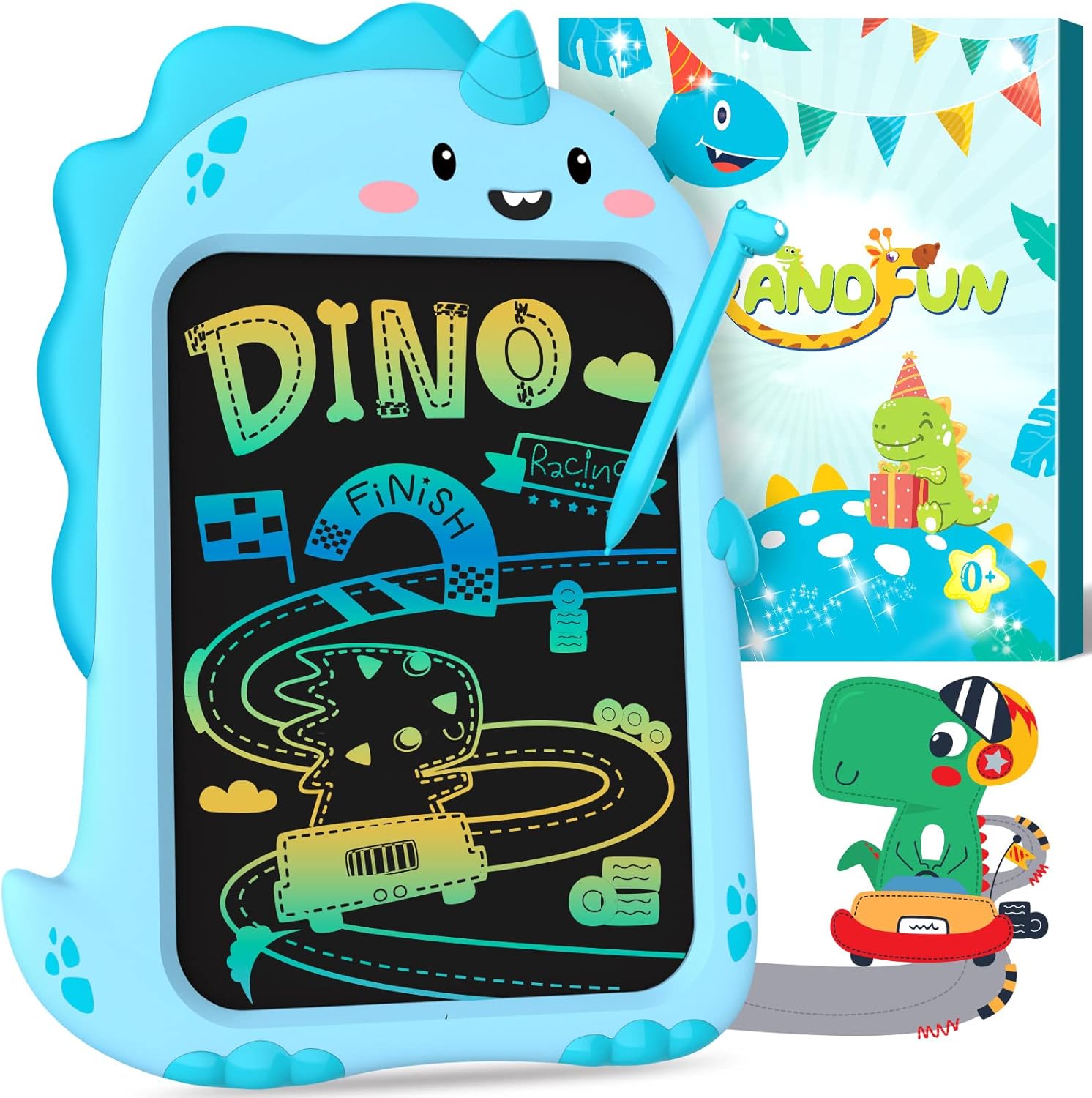 Dinosaur Toys for Boys Toddler Kids - 8.5 inch LCD...