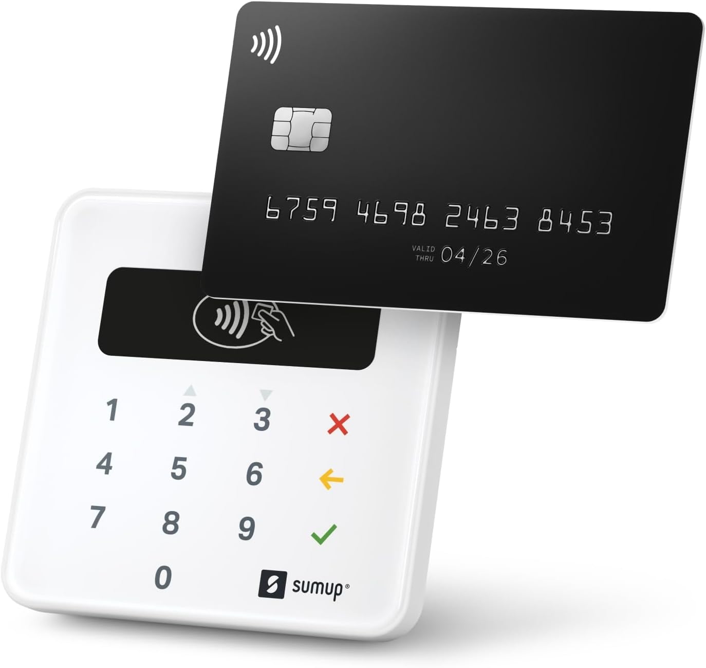SumUp Air mobile card terminal for contactless payments with Credit & Debit Card...