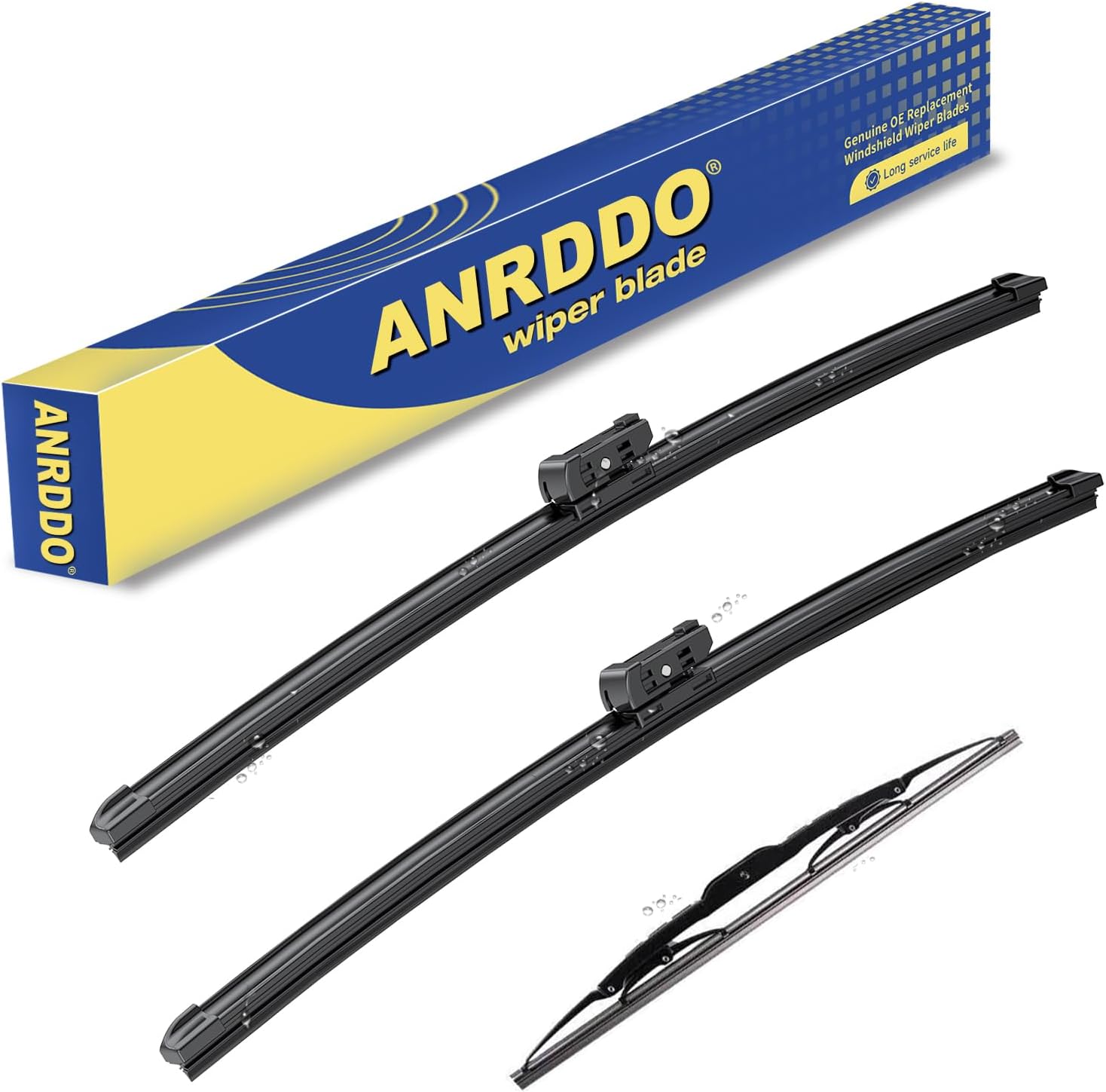 3 wipers Factory Replacement For GMC Terrain Chevy Equinox 2010-2017 Original Eq...