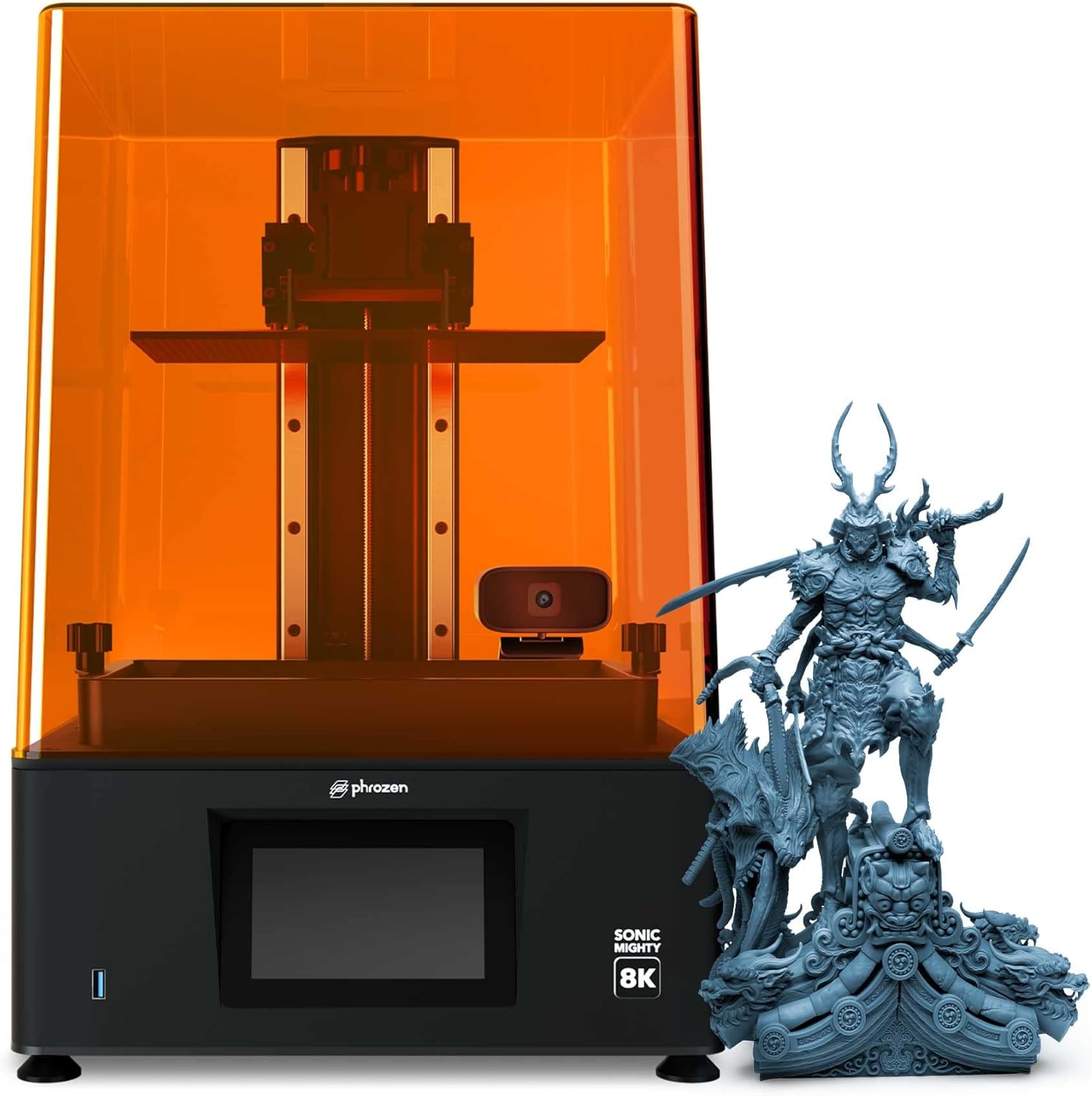 phrozen Sonic Mighty 8K LCD Resin 3D Printer, Monochrome/Mono LCD Screen, Mass-P...