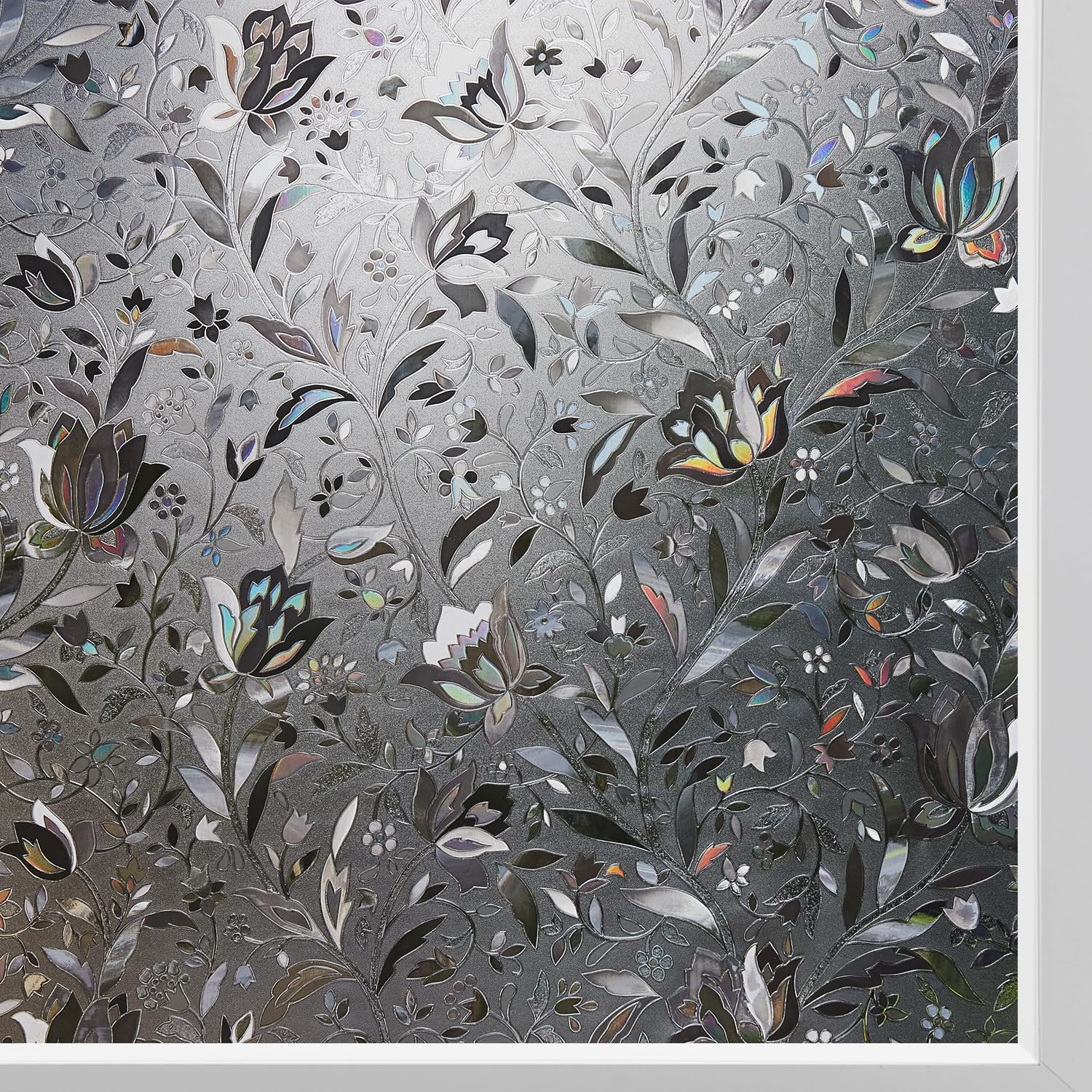 Kromapolis Window Film, Window Privacy Film Frosted, Window Vinyl Glass Covering...