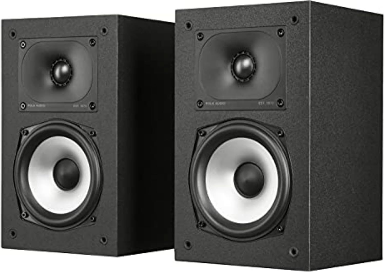 Polk Monitor XT15 Pair of Bookshelf or Surround Speakers - Hi-Res Audio Certifie...