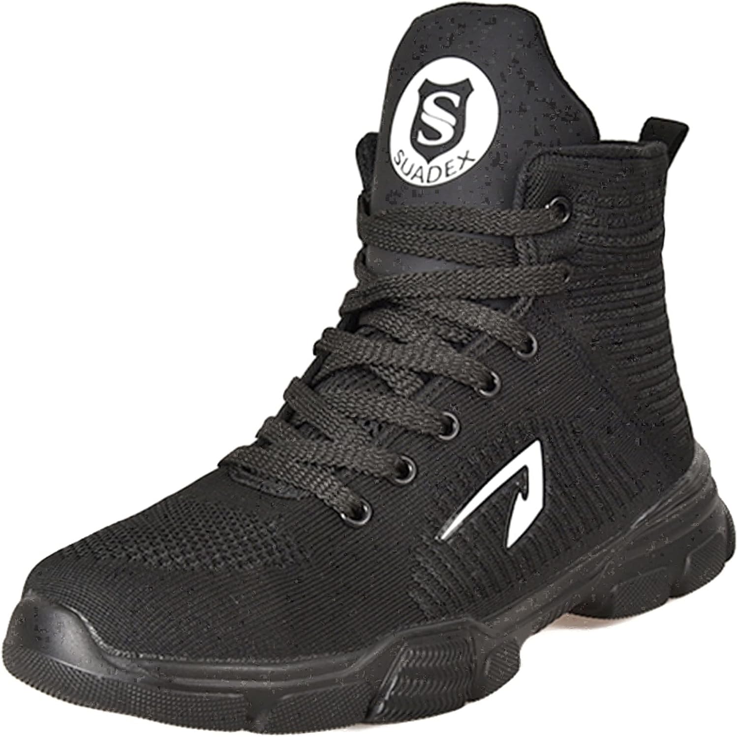 SUADEX Steel Toe Boots for Men Waterproof Work Construction Boots for Women Inde...