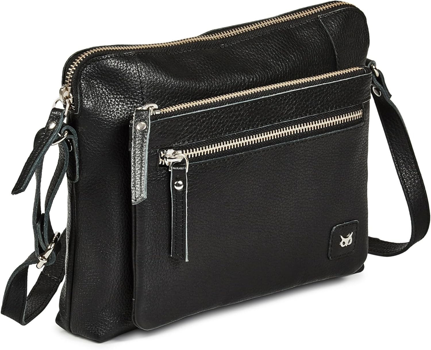 Wise Owl Accessories Small Soft Pebbled Real Leather Crossbody Handbags Purses S...