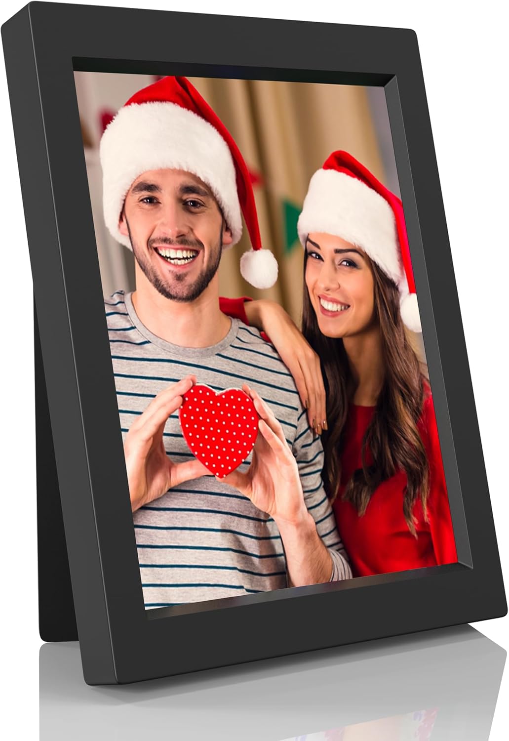 KWANWA 5x7 Picture Frame, Personalized 20S Voice Recordable Photo Frame, Vertica...