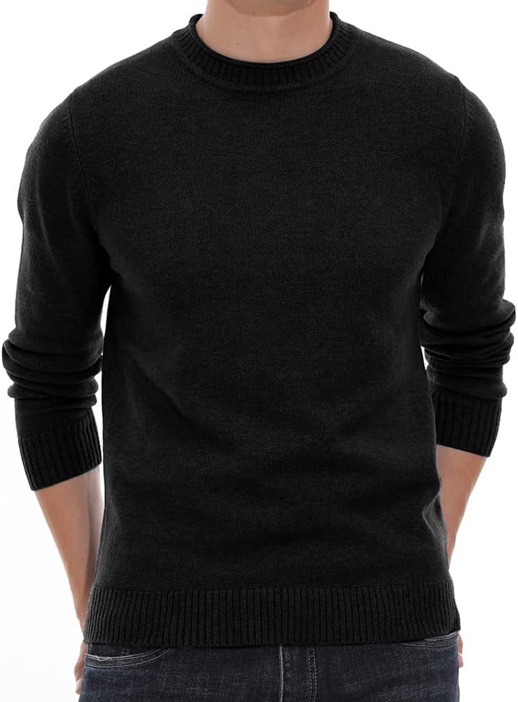 Sailwind Men's Crewneck Sweater Soft Casual Sweaters for Men Classic Pullover Sw...