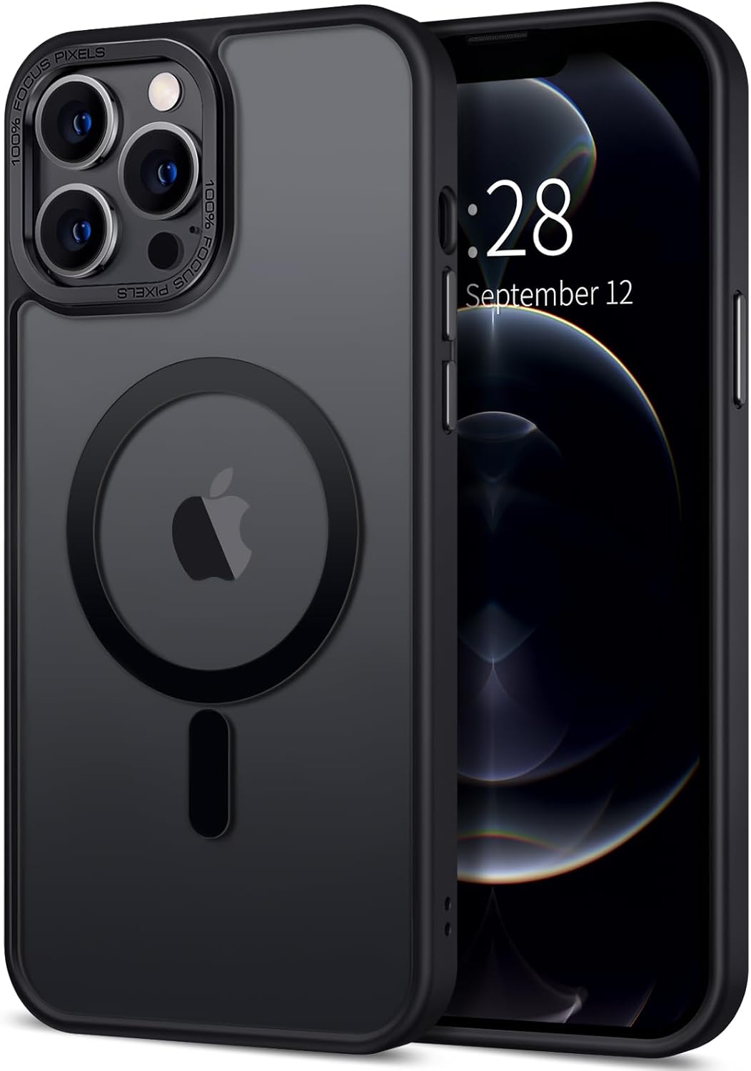 Hython Case for iPhone 12 Pro Case Magnetic Translucent Matte Phone Cases 6.1" [...