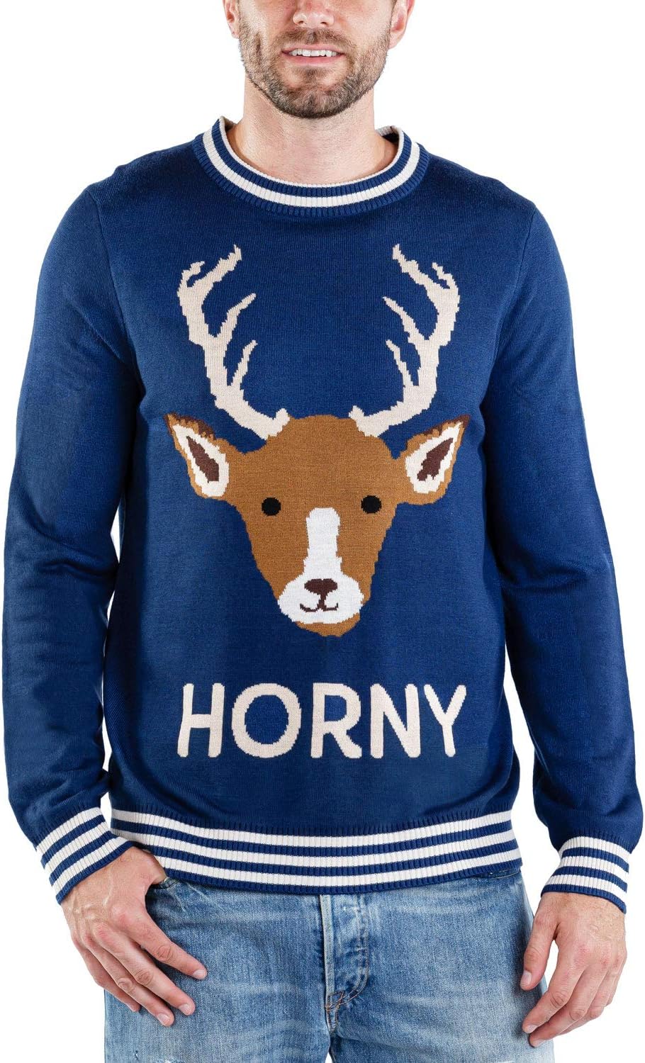 Tipsy Elves Ugly Christmas Sweaters for Men - Colorful and Funny Men's Christmas...