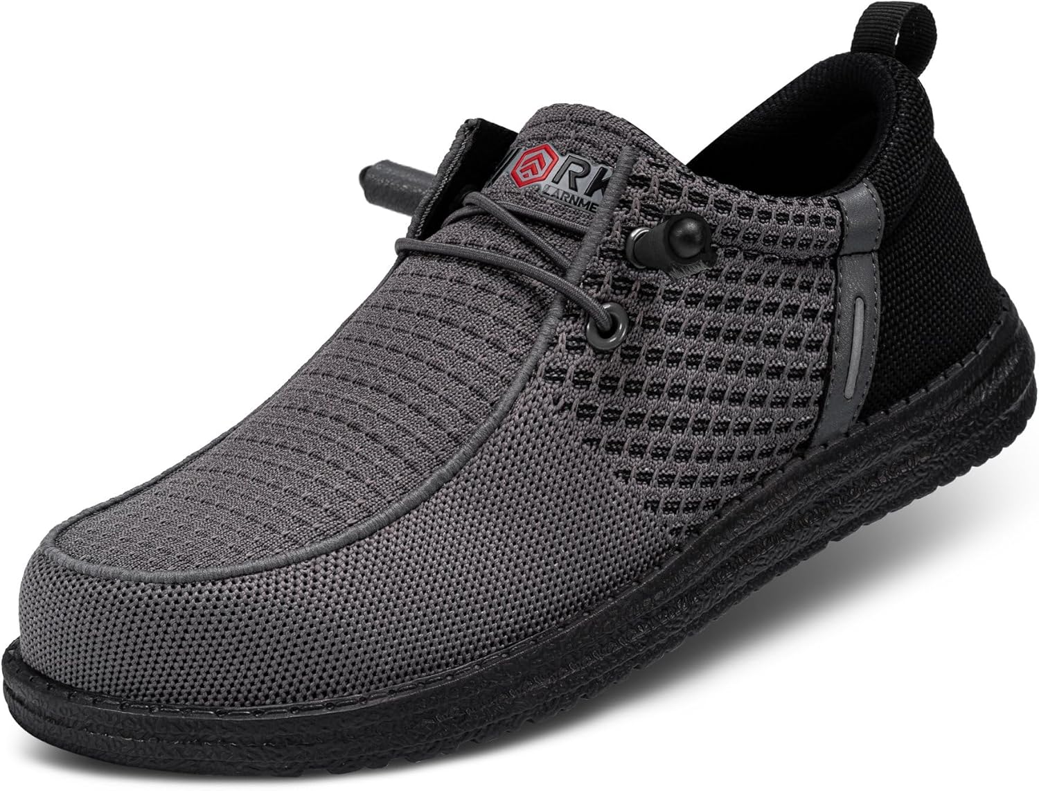 LARNMERN Steel Toe Loafers Women Lightweight Comfortable Slip On Walking Casual...