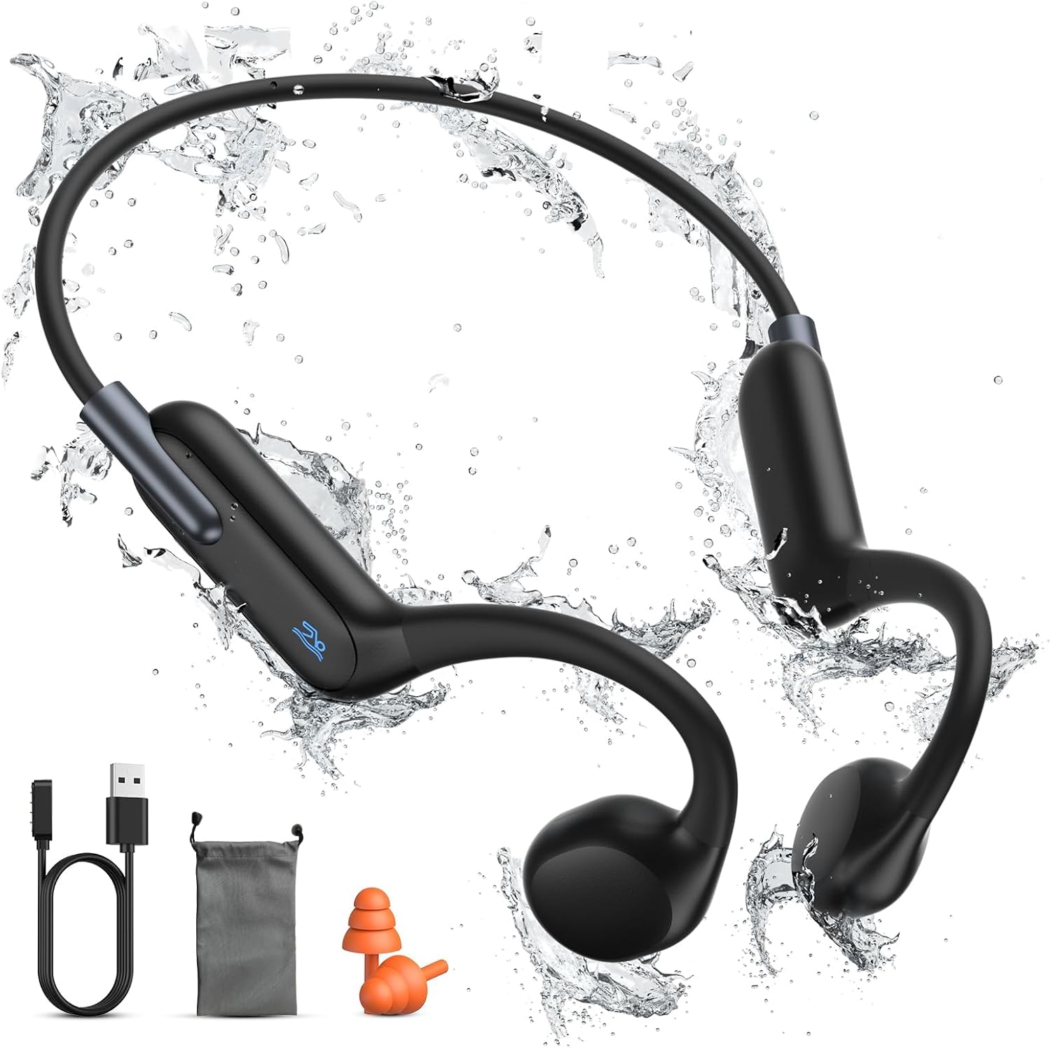 Bone Conduction Headphones, Wireless Open-Ear Headphones, Newest Bluetooth 5.3 w...