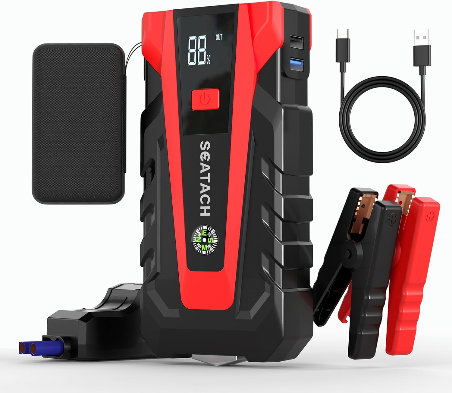Scatach 011 Car Battery Jump Starter,4000A 12V Jump Starter Battery Pack (up to...
