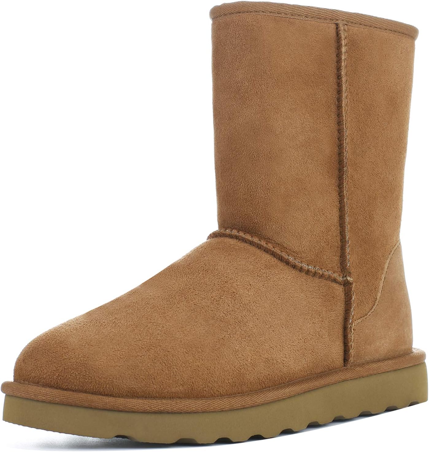 WaySoft Genuine Australia Mid Calf Sheepskin Fur Winter Boots for Women, Water R...
